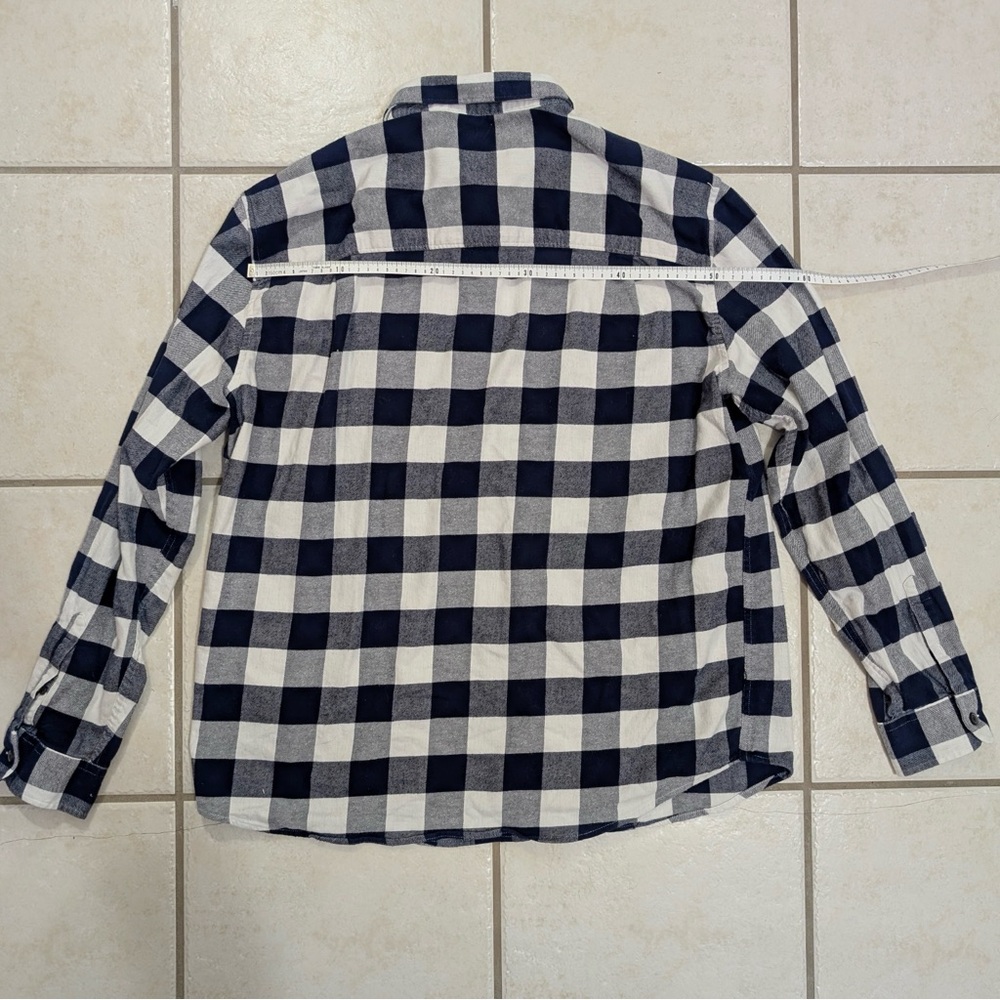 WindRiver Blue & White Men’s 2XL Flannel Plaid Shirt - Picture 13 of 15